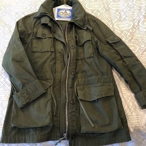 Cotton cargo jacket